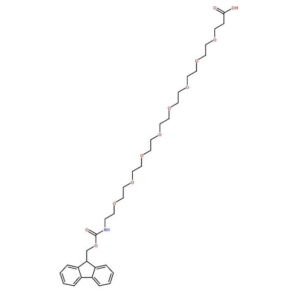 Ak Scientific Fmoc-NH-PEG8-CH2CH2COOH (5g), CAS 756526-02-0 0366AP-5g - main