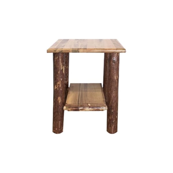 Montana Woodworks MWGCNS Glacier Country Nightstand with Shelf MWGCNS - main