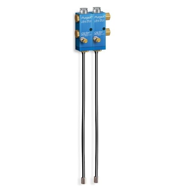 Oil-Rite PurgeX for Oil Dispensing - Ultra-Micro Output Air Operated w/Spray Dispensing w/Std Longer Nozzle B3584-102X12 - main