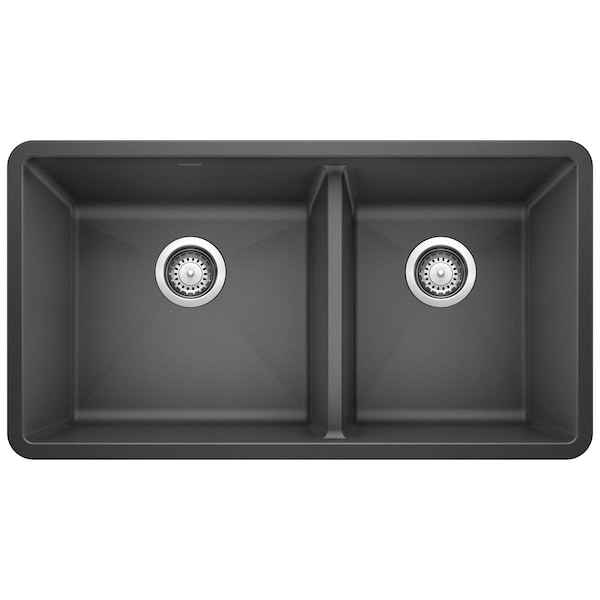 Blanco Precis 1-3/4 Bowl, Anthracite 441128 - main
