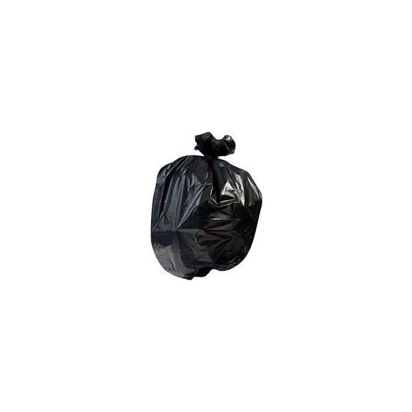 Bubblefast 200-High Density Trash Liners - Black, 6 Bushel, .67 Mil., 200PK BFCL1012 - main