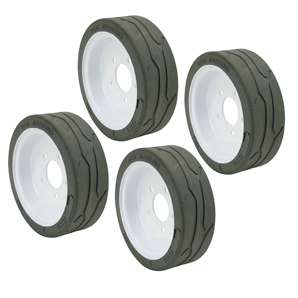 Mytee Products SkyJack Scissor Lift Tires 158437 12 x 4 - Plain, 4PK SL-SKY-12-4-PLAINx4 - main
