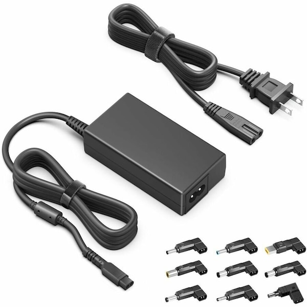 Battery Technology BTI 65W AC Adapter - 65 W - 19 V DC Output - 3.42 A - Black 65W-UNI-BTI - main