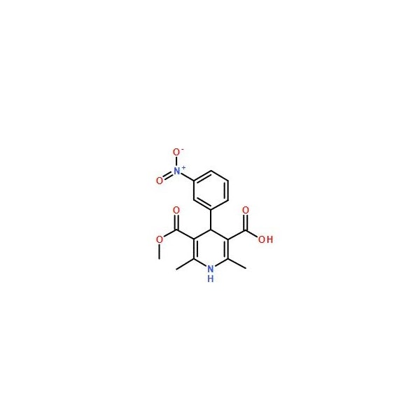 Ak Scientific Monomethyl 1, 4-Dihydro-2, 6-dimethyl-4-(3-nitrophenyl)-3, 5-pyridinedicarboxylate (500g), CAS 74936-7 Q978-500g - main