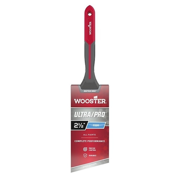 Wooster Ultra/Pro GRIPTECH MAX Series G4174-212 Paint Brush, 2-1/2"W, Firm Angle Brush, 2-7/8"L Bristle G4174-2 1/2 - main
