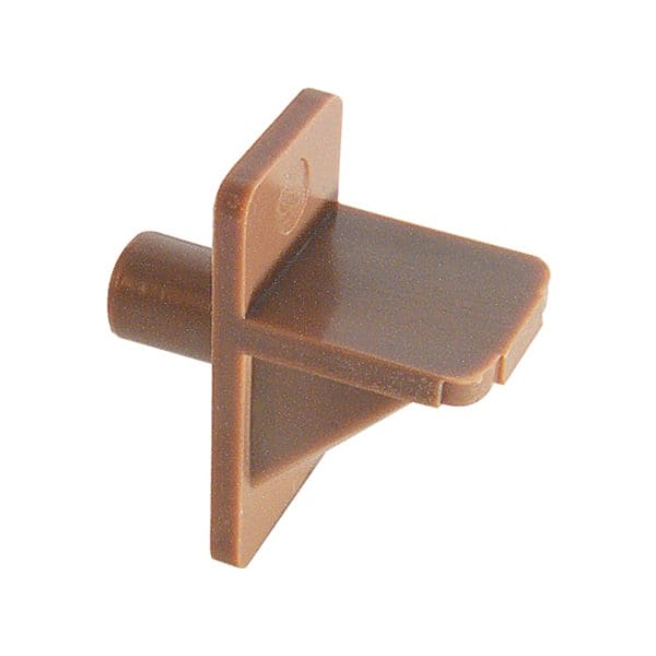 Prime-Line Onward Brown Plastic Shelf Support Peg 1 in. L 30 lb 1900BRR - main