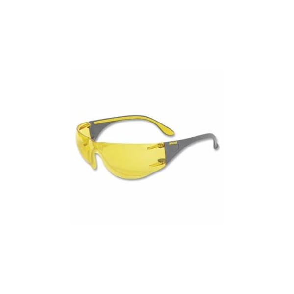 Moldex Adapt Safety Glasses, Industrial, Two Sided NK-100 Anti-Fog, Amber Lens, With Overmold, 12PK 507-5002A-1 - main