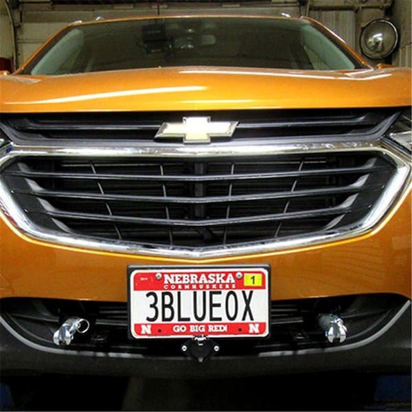 Perfectpitch 2018 Gmc Equinox Base Plate Kit with Removable Attachment Tabs - Black PE3561826 - main