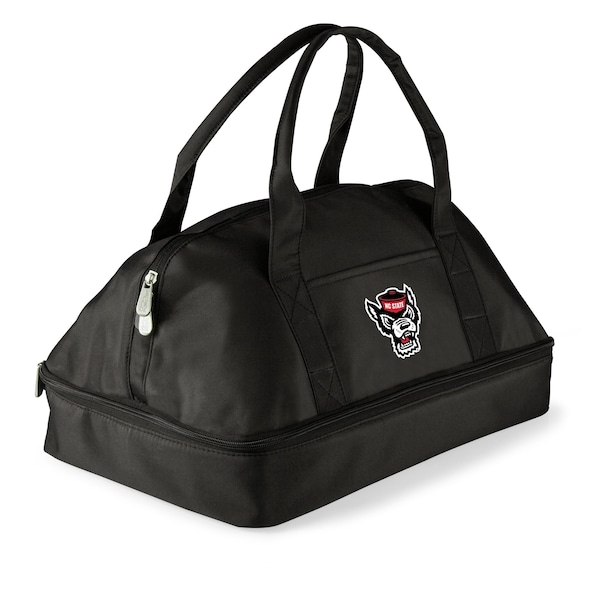 Picnic Time Family Of Brands NCAA NC State Wolfpack Potluck Casserole Carrier - Insulated Thermal Food Carrier 650-00-175-424-0 - main