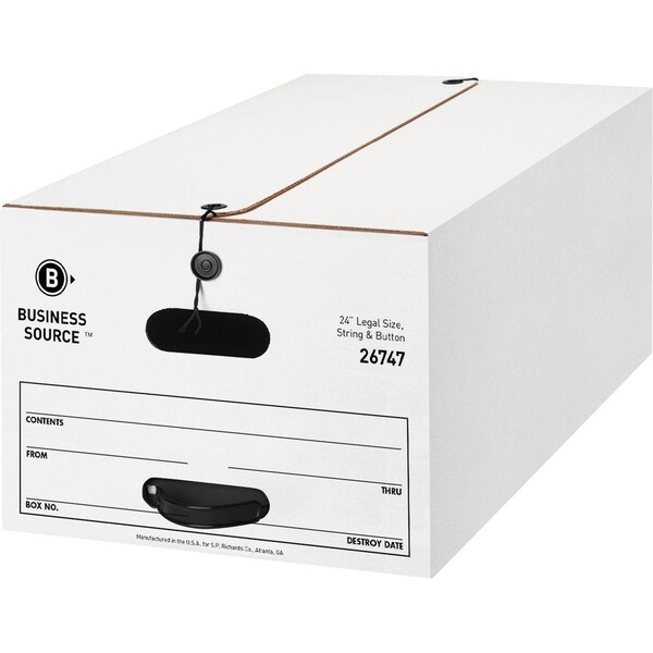 Business Source BOXES;STOR;STG&BTN;LGL;12PK, PK12 BSN26747 - main