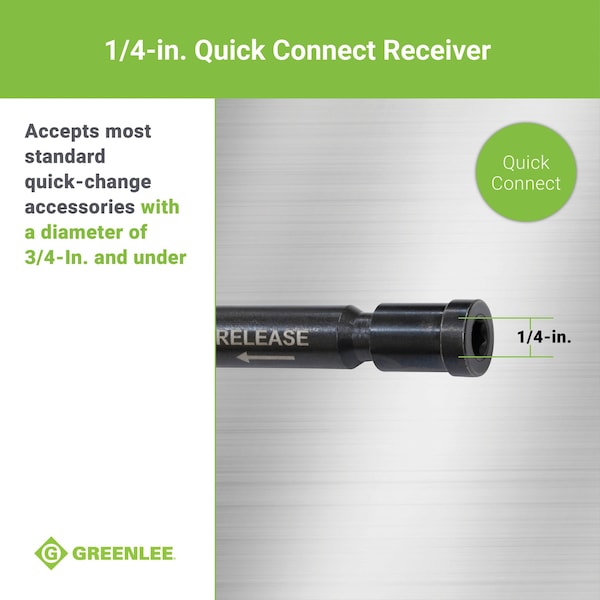 SkyAuks 2Pcs Flexible Screwdriver Extension, Drill Bit Extension - View #2