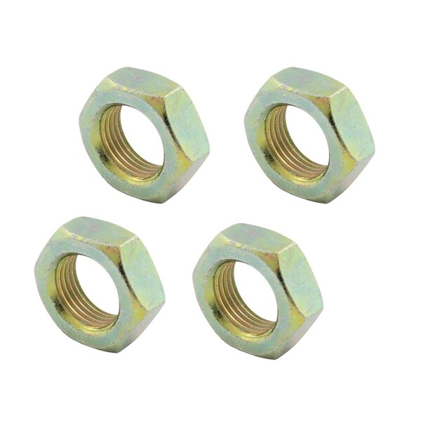 Vortex 0.5 in. 20 Left Hand Steel Jam Nuts, 4PK VO1601629 - main