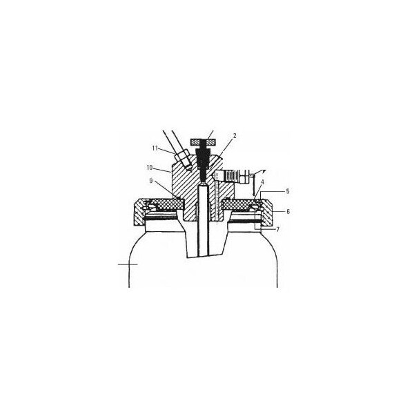 Devilbiss Automotive Refinishing TIA-4355 SAFETY VALVE ASSY DV190582 - main