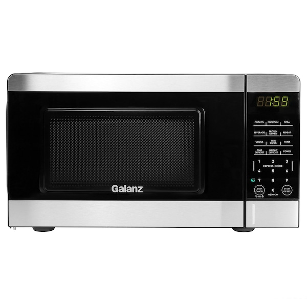 Galanz 0.7 Cu. Ft. 700 Watt Countertop Microwave Oven in Black GLCMV207S2-07 - main