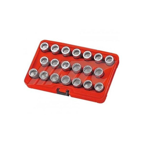 Jtc Auto Tools VW/Audi and Porsche wheel screw lock socket set, 20 pcs 4561 - main