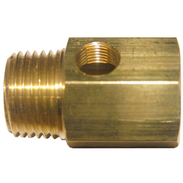 Westlake Pipe & Fittings 1/2'' FPTx1/2'' MPTx1/8'' FPT Brass Icemaker Adapter 17-8449 - main