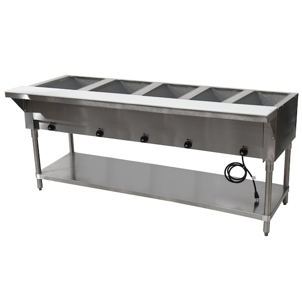 Advance Tabco Hot Food Table electric 77-3/4 in.W x 30-5/8 in.D x 34-3/8 in.H HF-5E-240 - main