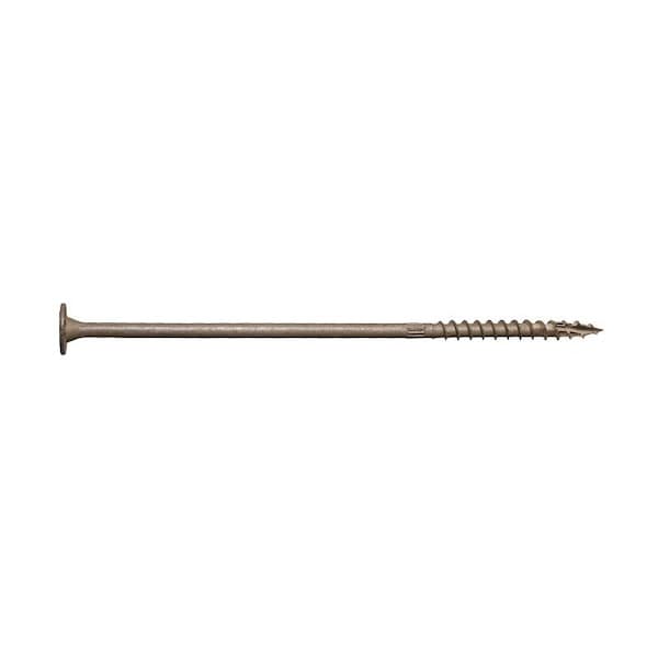 Simpson Strong-Tie Strong-Drive SDWS Timber Screw, 8 in L, Washer Head, 6-Lobe Drive, Steel SDWS22800DB-R12 - main