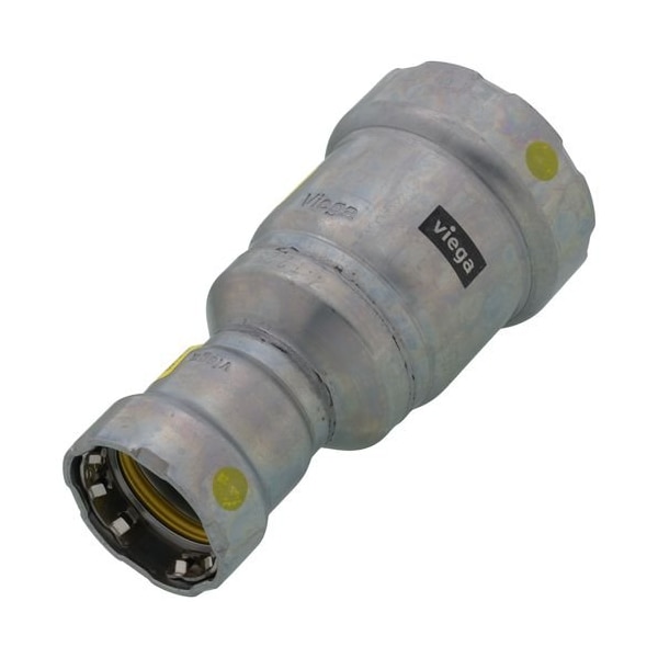 Viega MegaPressG reducer P1 1.25 P2 0.75 carbon steel zinc-nickel coating 25946 - main