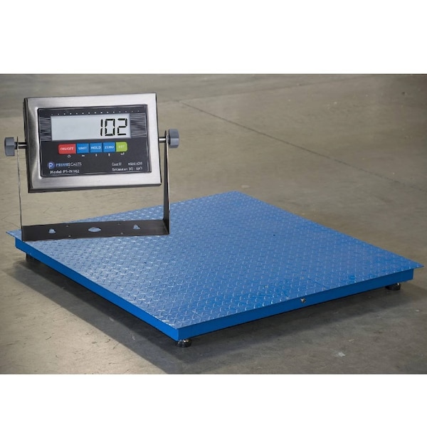 Prime Systems Heavy duty Industrial 24 x 36 Floor Scale 2'x3' Pallet Scales 1000 lbs x .2 Ib PS-1k2436 - main