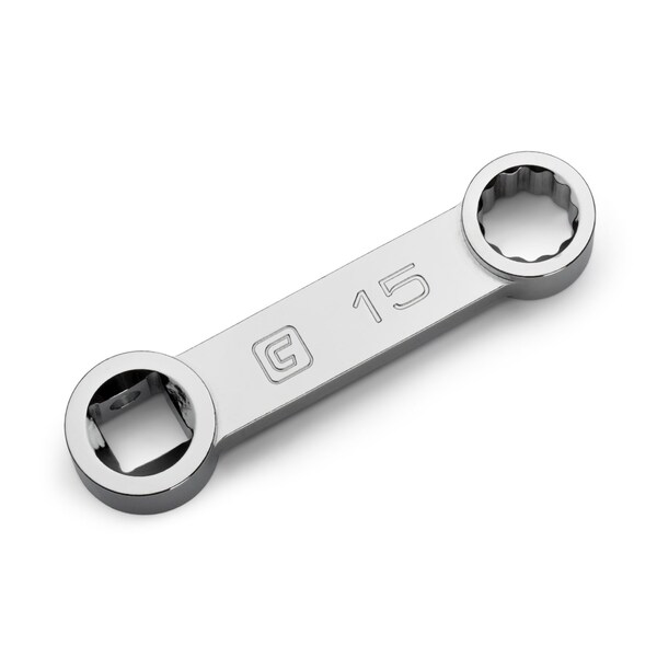 Capri Tools 1/2 in. Drive 15 mm Torque Adapter, 12-Point Box End CP31550-M15 - main