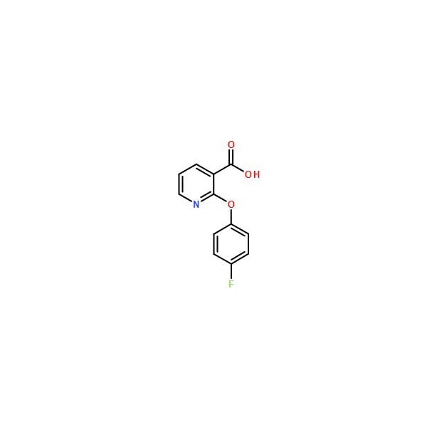 Ak Scientific 2-(4-Fluorophenoxy)nicotinic acid (1g), CAS 54629-13-9 5386AE-1g - main