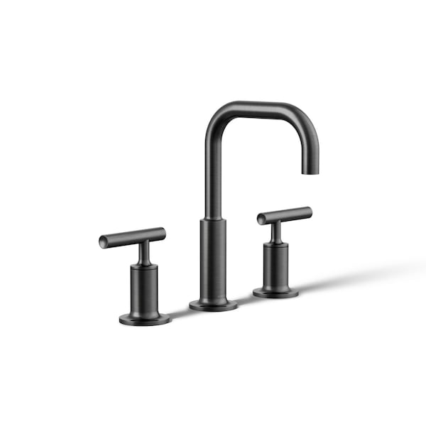 Kohler Purist Widespread bathroom sink faucet with Lever handles, 1.2 gpm 14406-4-BGP - main