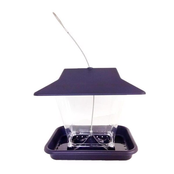 More Birds Perky-Pet Wild Bird 1.7 lb Plastic Hopper Bird Feeder 50156 - main