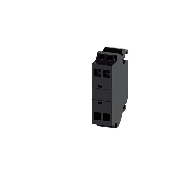 Siemens Support terminal, black, spring-type terminal, for front plate mounting 3SU1400-1DA10-3AA0 - main