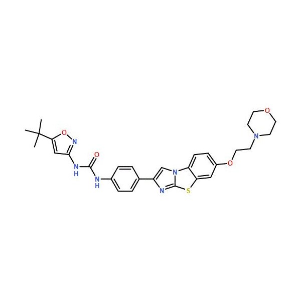 Ak Scientific Quizartinib (100mg), CAS 950769-58-1 V2458-100mg - main