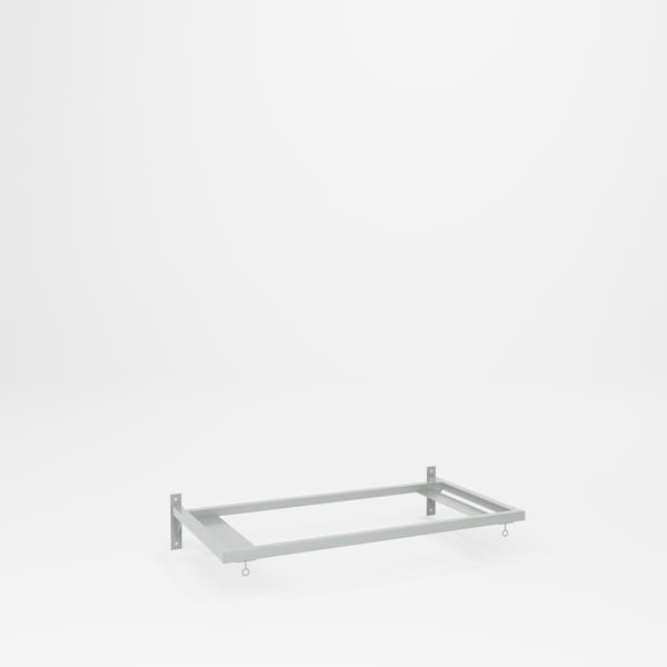 Pucel Light & Trolley Assembly, 60 in L Bench, 48 in W Light, Black LTA-60-2 - main