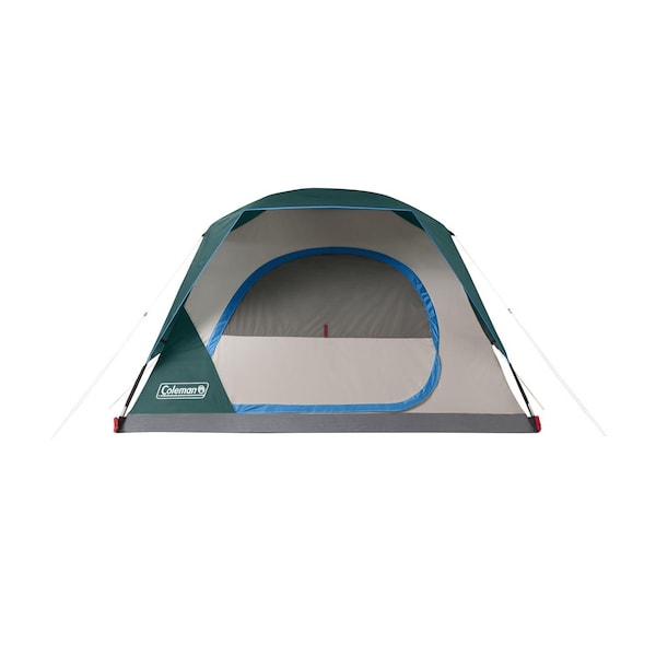 Coleman Coleman Skydome Green Tent 56 in. H X 84 in. W X 96 in. L