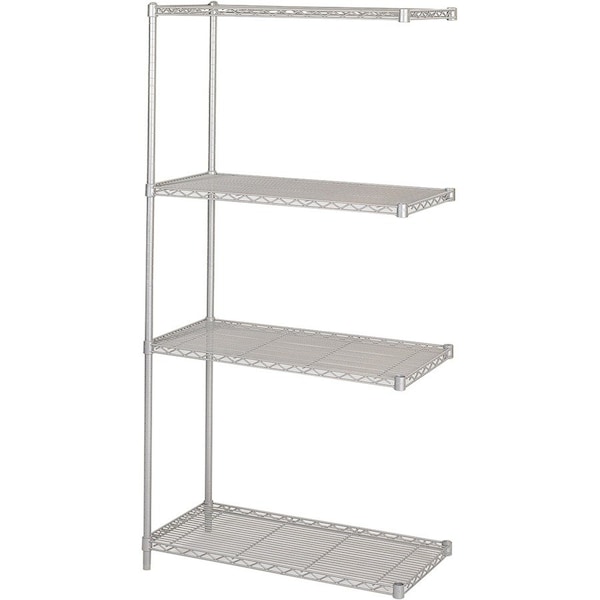 Safco Industrial Shelf Add-On Unit, 36 x 18" 5286GR - main