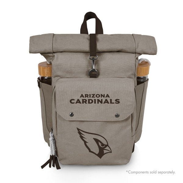 Picnic Time Family Of Brands NFL Arizona Cardinals - Carmel Roll Top Picnic Backpack Cooler 529-00-105-014-2 - main