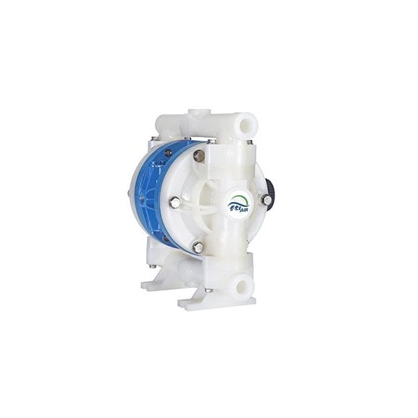 Finish Thompson Double Diaphragm Pump, PVDF, PTFE, 0.5 in FT05V-PP-2TVC-N1 - main