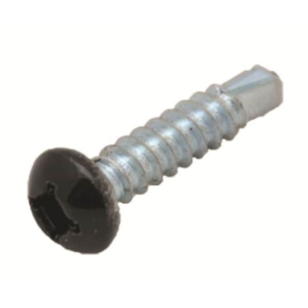 Strike3 PTK1000BL8 8 x 1 in. Pan Head Self Tapping Screws, Black ST3570585 - main