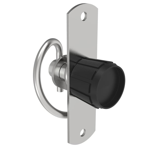 Southco Compression Latch, Self-Adjusting, Knob Style, Rivet / Screw thru hole Installation 57-40-401-10 - main