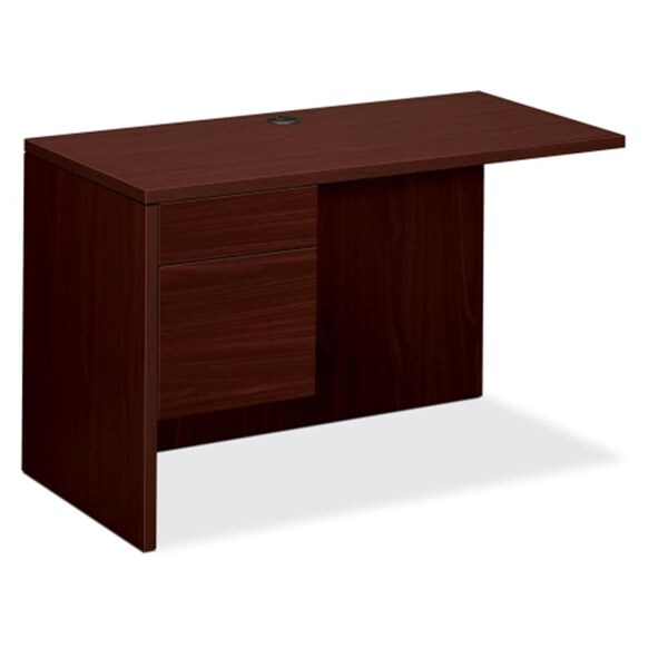 The Hon Co HON10516LNN Left Return for right ped.desk 48 in. x 24 in. x 29.5 in. Mahogany H10516L.NN - main