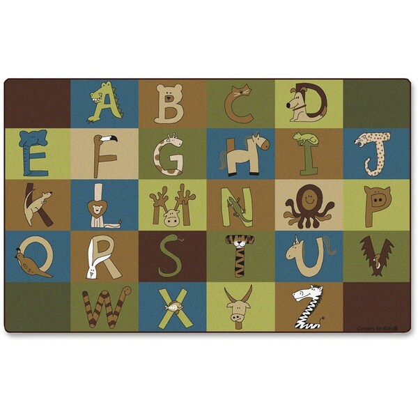 Carpets For Kids A to Z Animals Nature Rug 55762 - main