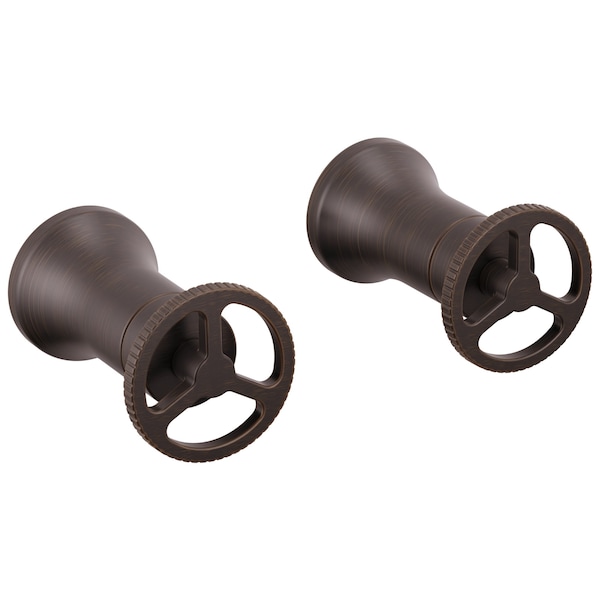 Delta Trinsic Wheel Handle - Wall Mount Lav In Venetian Bronze H558RB - main