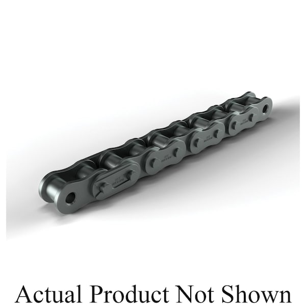 Hkk Chain Riveted Standard Roller chain, 10 ft OAL, 3/4 P, 0.469 Dia x 1/2 in W Roller, Alloy Steel RC060R1A - main