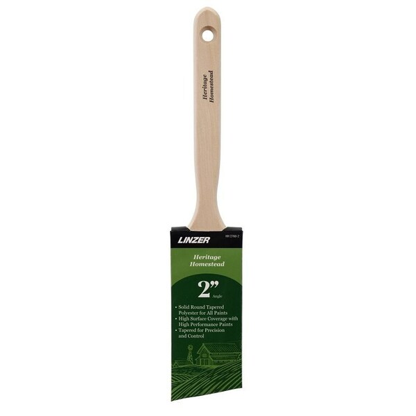 Linzer HH2760-2 Angle Sash Brush, 2 in W, 2-1/2 in L Bristle, Polyester Bristle HH 2760 0200 - main