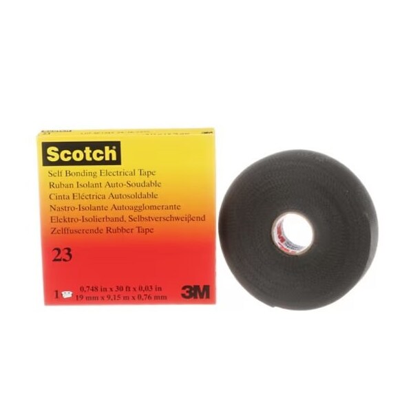 3M Rubber Splicing Tape 3/4X 30', 20PK 23-3/4X30FT - main