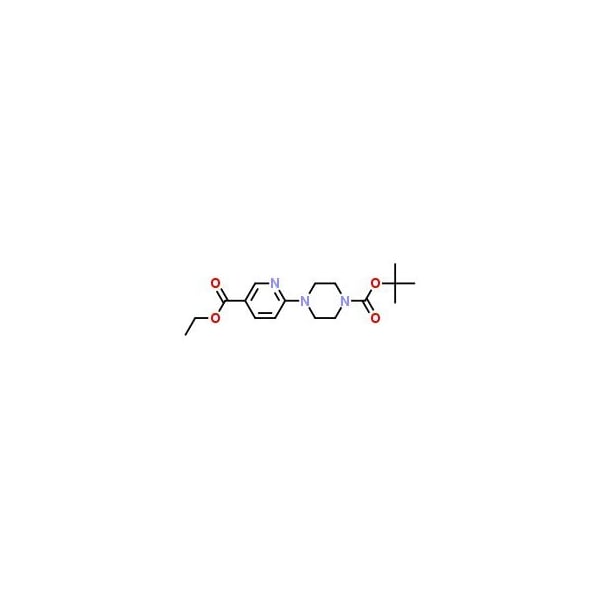 Ak Scientific 1-Boc-4-(5-(ethoxycarbonyl)pyridin-2-yl)piperazine (1g), CAS 201809-20-3 C079-1g - main