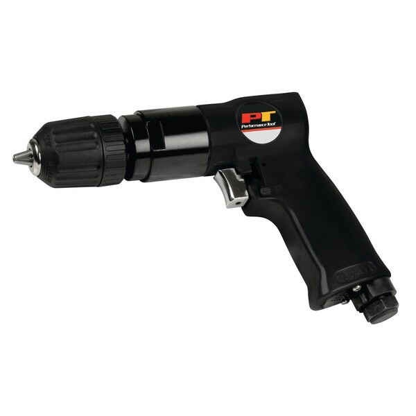 Performance Tool 3/8 in. Reversible Drill, Keyless Chuck, Fingertip Reverse, 1800 RPM M648 - main
