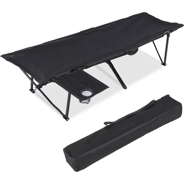 Simple Deluxe YSSOA Camping Cot, Folding Camping Cot with Storage Bag for Adults, Portable and Lightweight Sleepi FNCOTXCAMP7503G - main