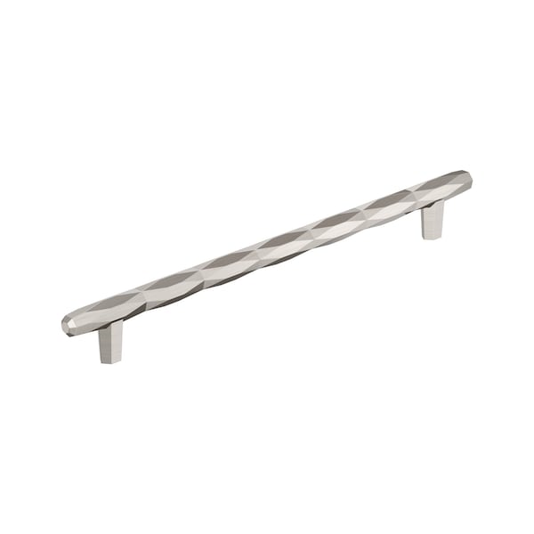 Amerock St. Vincent 10-1/16 inch 256mm Center-to-Center Satin Nickel Cabinet Pull BP55501G10 - main