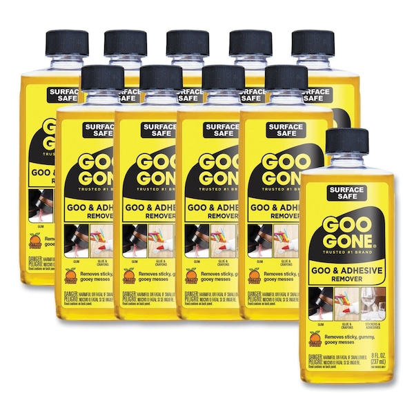 Goo Gone Original Cleaner, Citrus Scent, 8 oz Bottle, PK12 2087 - main