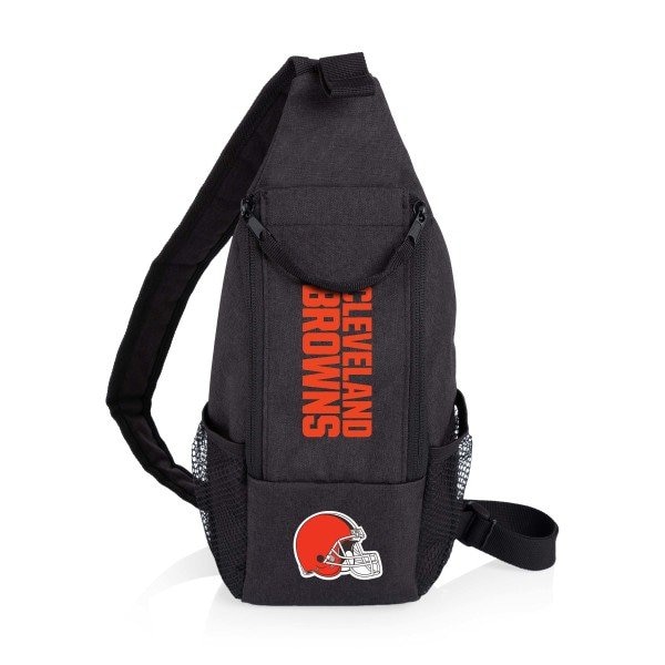 Picnic Time Family Of Brands Cleveland Browns - Strider Cooler Sling Bag, (Black) 759-00-179-084-2 - main