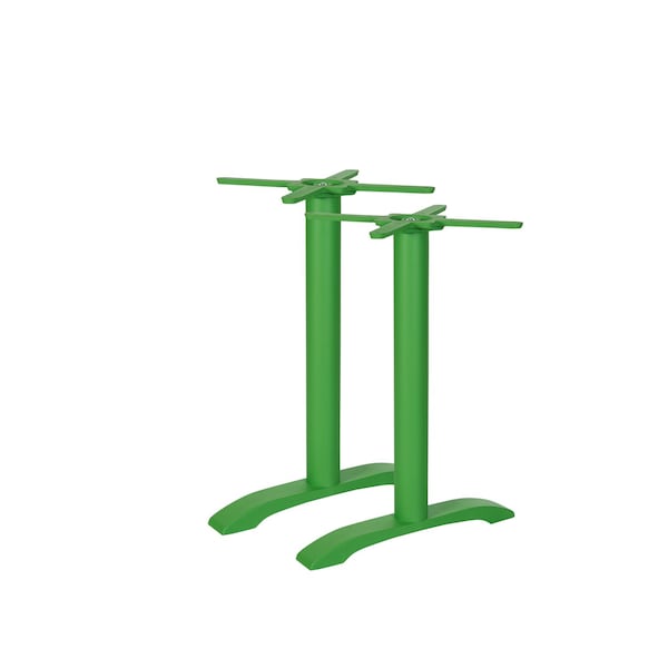 Bfm Seating Bali End Base - Set of 2 - Zinc Plated Cast Iron Bottoms, Stainless Steel Columns PHTB0022LM - main